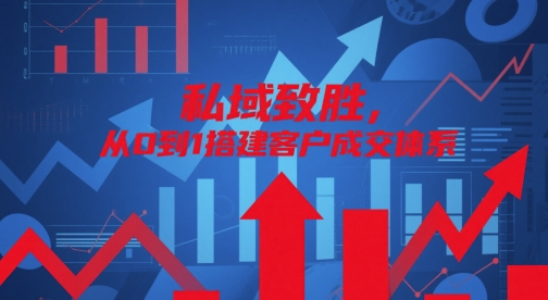 私域致胜，从0到1搭建客户成交体系_孤风隐库
