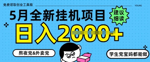 5月最新挂G项目8.0玩法，纯手机操作，稳稳日入1k+【揭秘】_孤风隐库